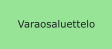 Varaosaluettelo